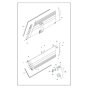 Blade Guard Assembly for WS 440 HF