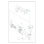 Motor Assembly for WS 482 HF