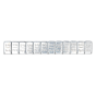 Wheel Weight 5g Adhesive Zinc Plated Steel Strip of 12 Pack of 100 Sealey Part No. WWSA5