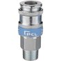 PCL XF Coupling Male Thread R 1/4" (D/PK) - AC71CM/S