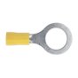 Easy-Entry Ring Terminal Dia.13mm (1/2") Yellow Pack of 100 Sealey Part No. YT17