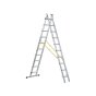 D-Rung Combination Ladder 2-Part 2 x 10 Rungs