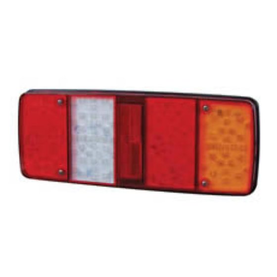 6 Function LED Rear Combination Lamp - S/T/DI/Fog/Reflex/Rev - 24V - left hand - Each - 0-085-50