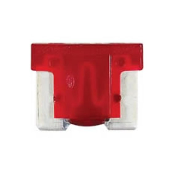Grey Low Profile Mini Blade Type Fuse - 2A (Pack of 10) - 0-371-02