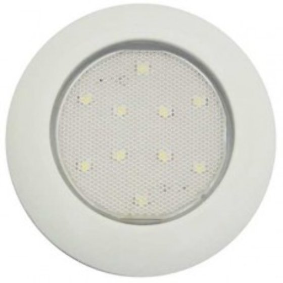 Slim Circular Interior Lamp - 12/24V - Each - 0-668-11