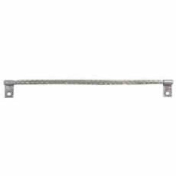 450mm Round Ford Type Tinned Copper Earth Strap - 24/9/0.30mm 110A (Pack 5) - 0-710-18