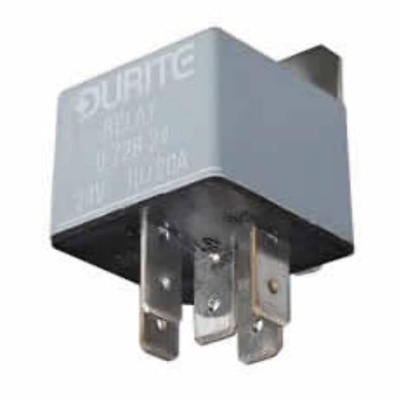 24V Mini Change Over Relay with Bracket - 10/20A (Pack of 100) - 3-728-24