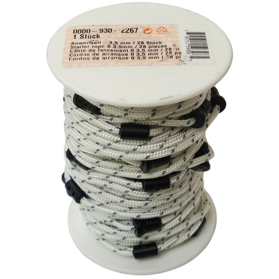 Starter Rope 3.5mm Roll of 28 for Stihl TS400 - 0000 930 2267