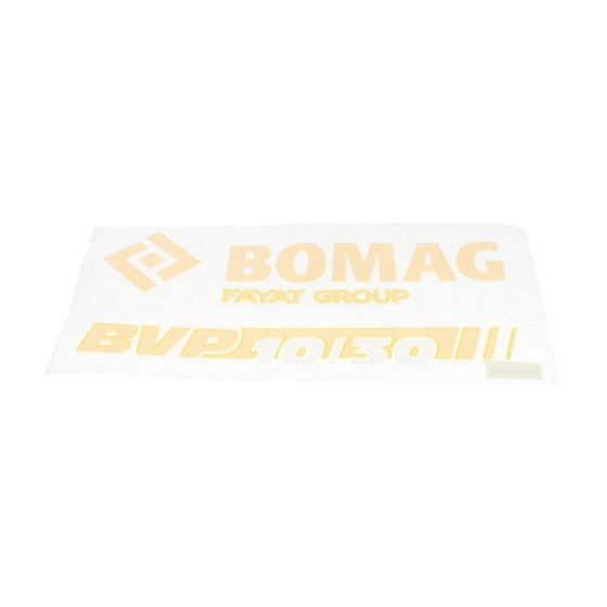 Type designation for Bomag BVP 10/30 Forward Plate Compactor - 00833717