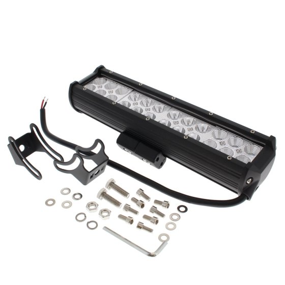 Work LED Light Bar 11" for Forklift Trucks - 72W - 9-32V
