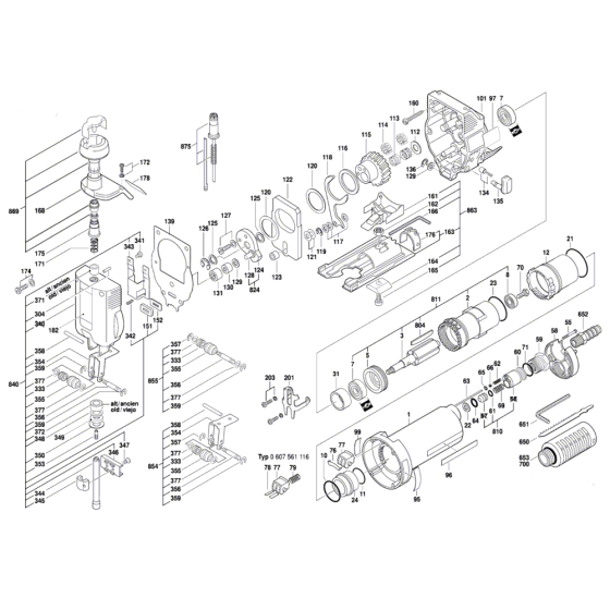 Pneumatic Orbital Jigsaw
