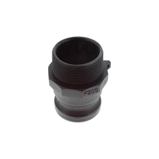 2" X BSPT Male Polypropylene Type F Camlock Couplings