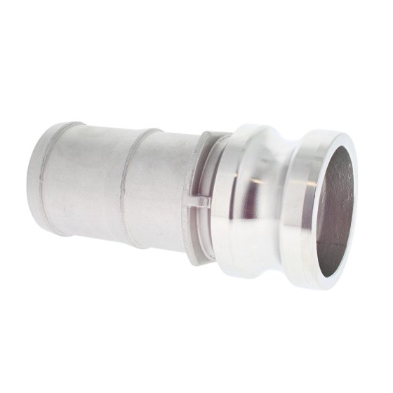 2" Type E Camlock X Hosetail Stainless Steel