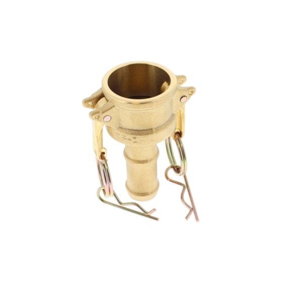 3/4" Type C Camlock X Hosetail Brass
