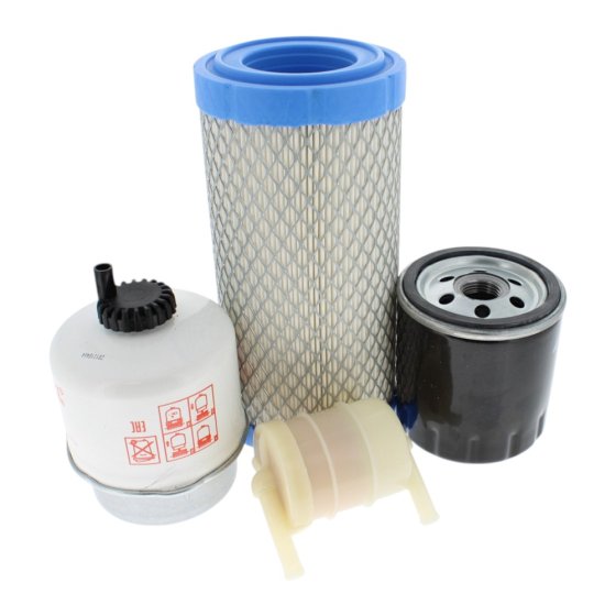 Service Kit for JCB 8008 CTS Mini Excavator