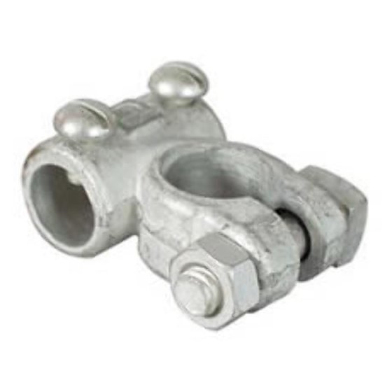 Positive Heavy Duty Solderless Battery Terminals - drilled 14.3mm for extra large cable Pack of 100 - 1-559-10