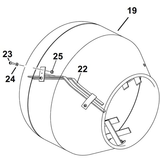 Drum Assembly for Belle Mixer
