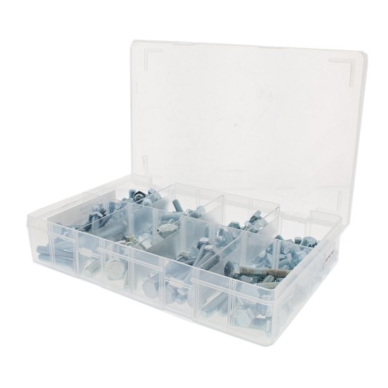UNF HT Setscrews, Assorted Box Sizes:3/16-5/16" UNF (150 pieces)