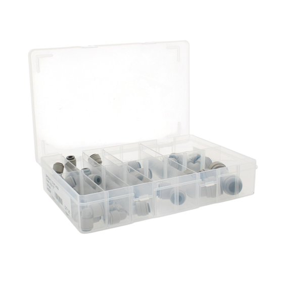 SPEEDFIT Couplings Assorted Box, Sizes: 5/32-1/2"