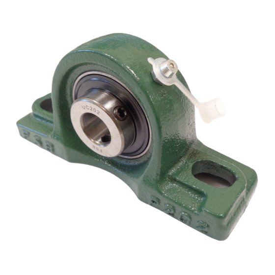 Bearing & Housing UCP202 15mm Bore x M10 Bolt Size - Premium Japanese Bearing