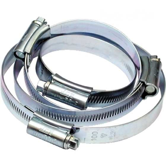 JCS Hi-Grip Hose Clips, Large Sizes: 60-160mm - Assorted Pack of 24