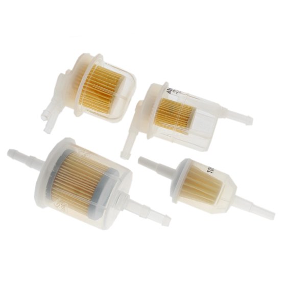 Fuel Filters Sizes: Small (Universal) & Large In-Line Type, Assorted Pack of 10