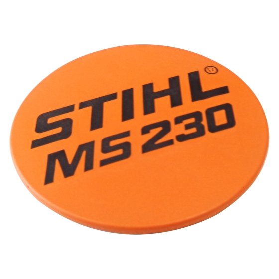 Model Plate for Stihl MS230 Chainsaw - 1123 967 1512