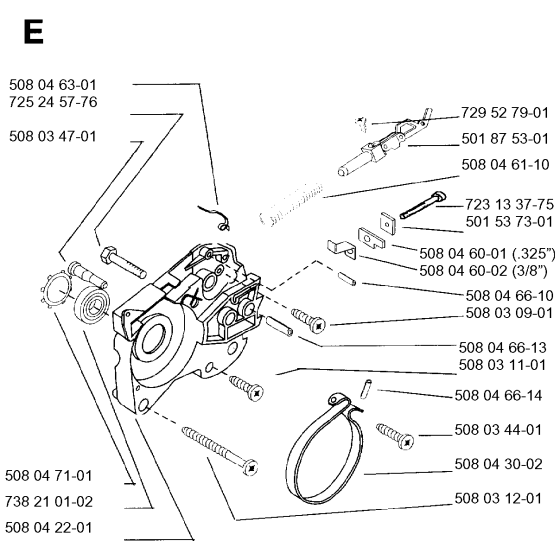 Chain Brake Assembly for Husqvarna