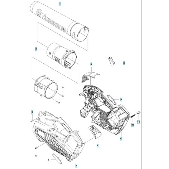 Tube for Husqvarna 120iB