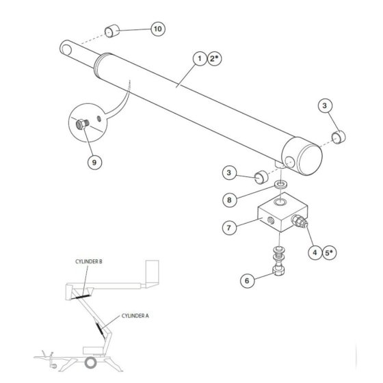 Lift Cylinder Assembly