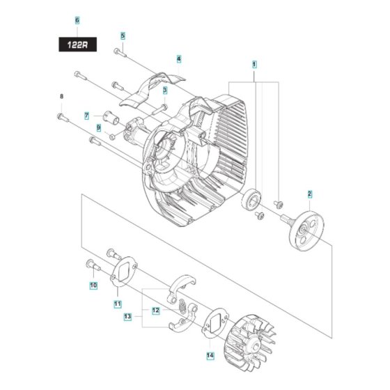 Clutch Assembly for 122R