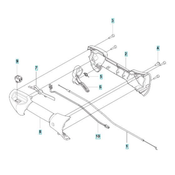 Throttle Assembly for Husqvarna