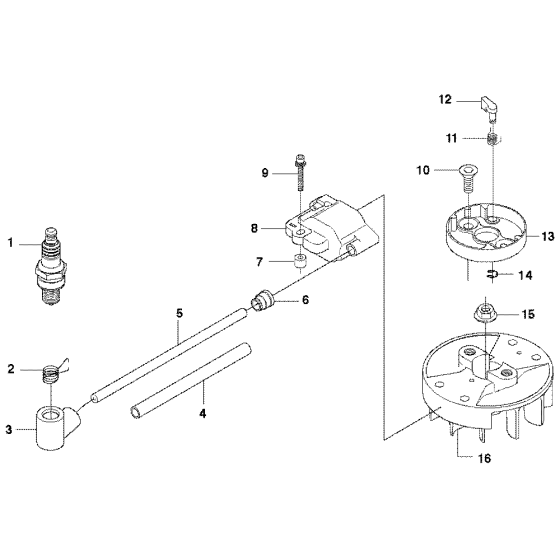 Ignition System for Husqvarna 123