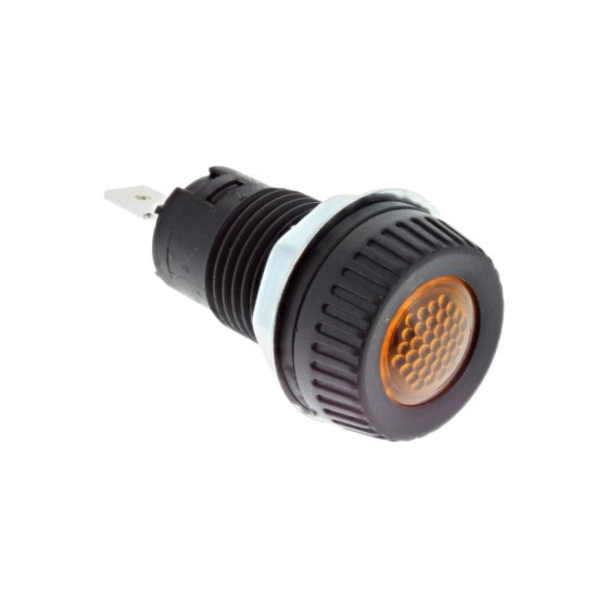 Amber Warning Light for 17mm Diameter Hole (Each) - 0-609-70