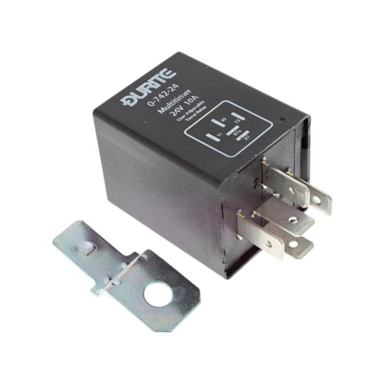 24V, 10A Adjustable Programmable Relay - 0-742-24