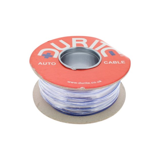 Blue Single-Core Thin-Wall PVC Auto Cable - 1mm x 100m - 0-932-02