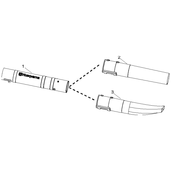 Tube Assembly for Husqvarna 125B