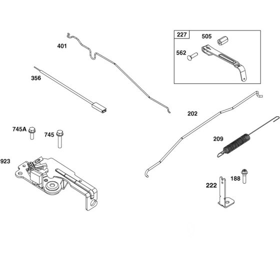 Control Assembly for Briggs & Stratton