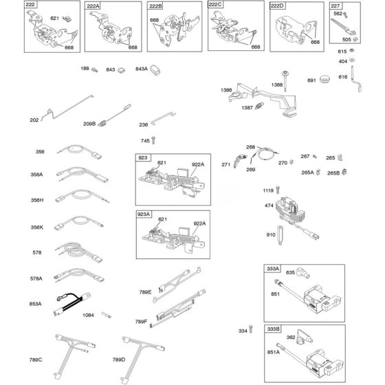 Control Assembly for Briggs & Stratton