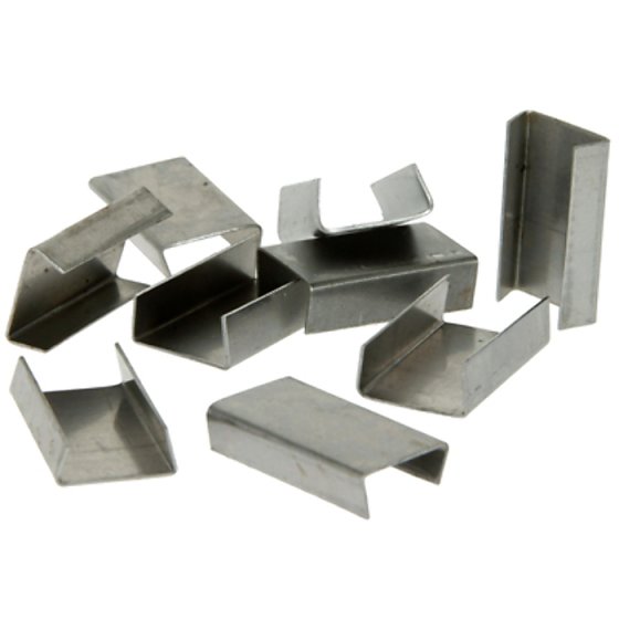 13mm Steel Banding/Strapping Seals - 1000 Pack