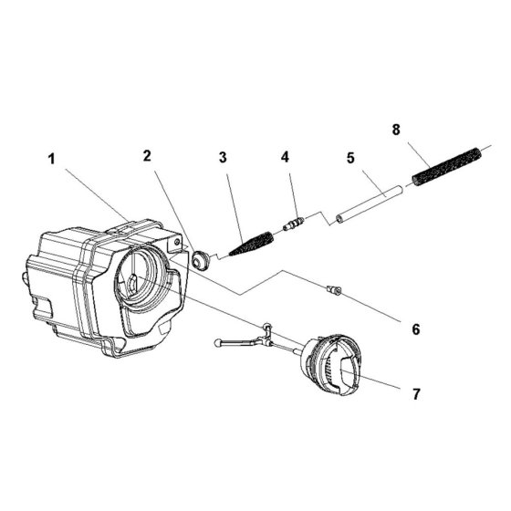 Oil Tank Assembly for Husqvarna