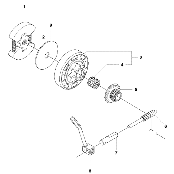 Clutch & Oil Pump Assembly
