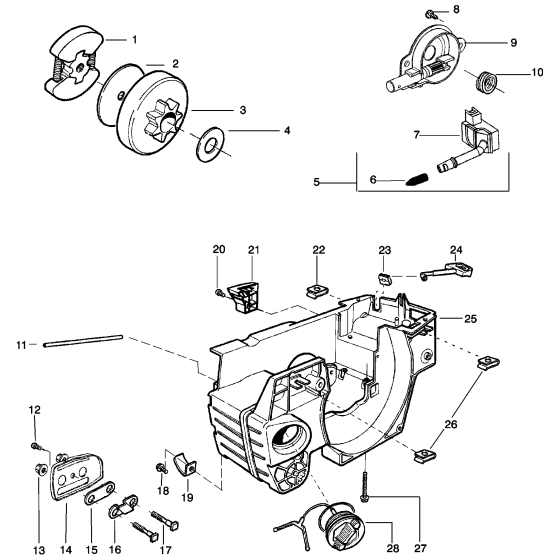 Clutch & Oil Pump Assembly