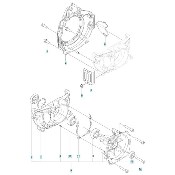 Crankcase Assembly for 143RS
