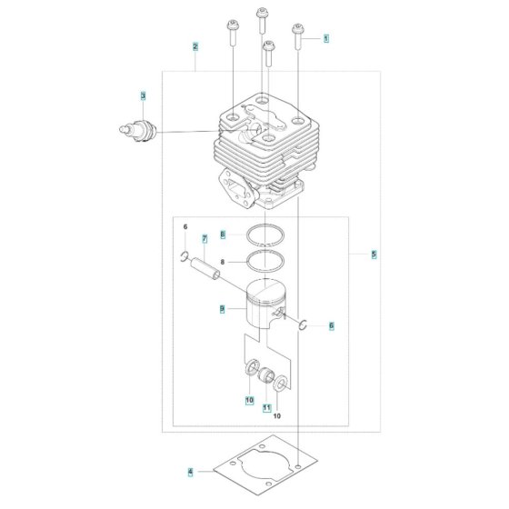 Cylinder Assembly for 143RS
