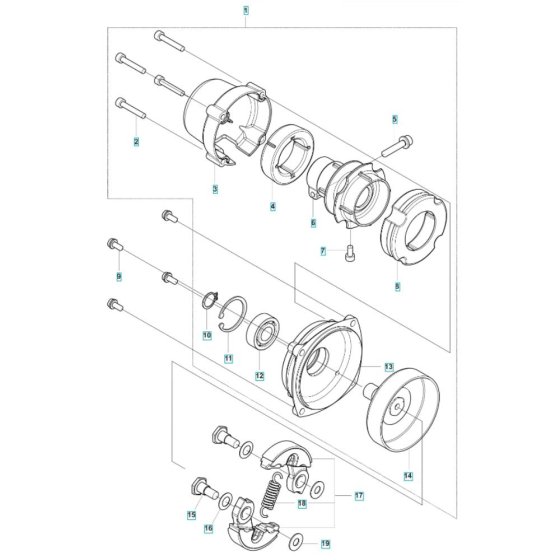 Clutch Assembly for 143RST