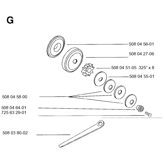 Clutch Assembly for Husqvarna 1500