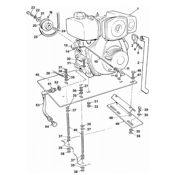 Lister Petter AC1 Assembly
