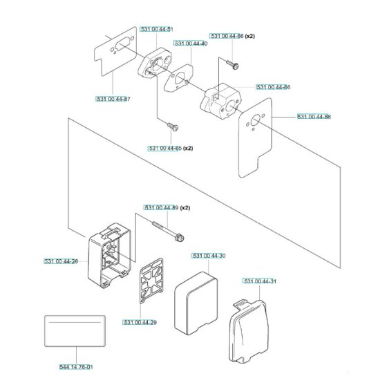 Air Filter for Husqvarna 155 BT