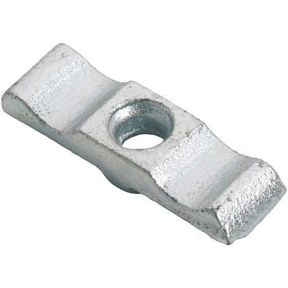 50mm 2" - Plain Turn Buttons for securing shed doors or animal building Blk